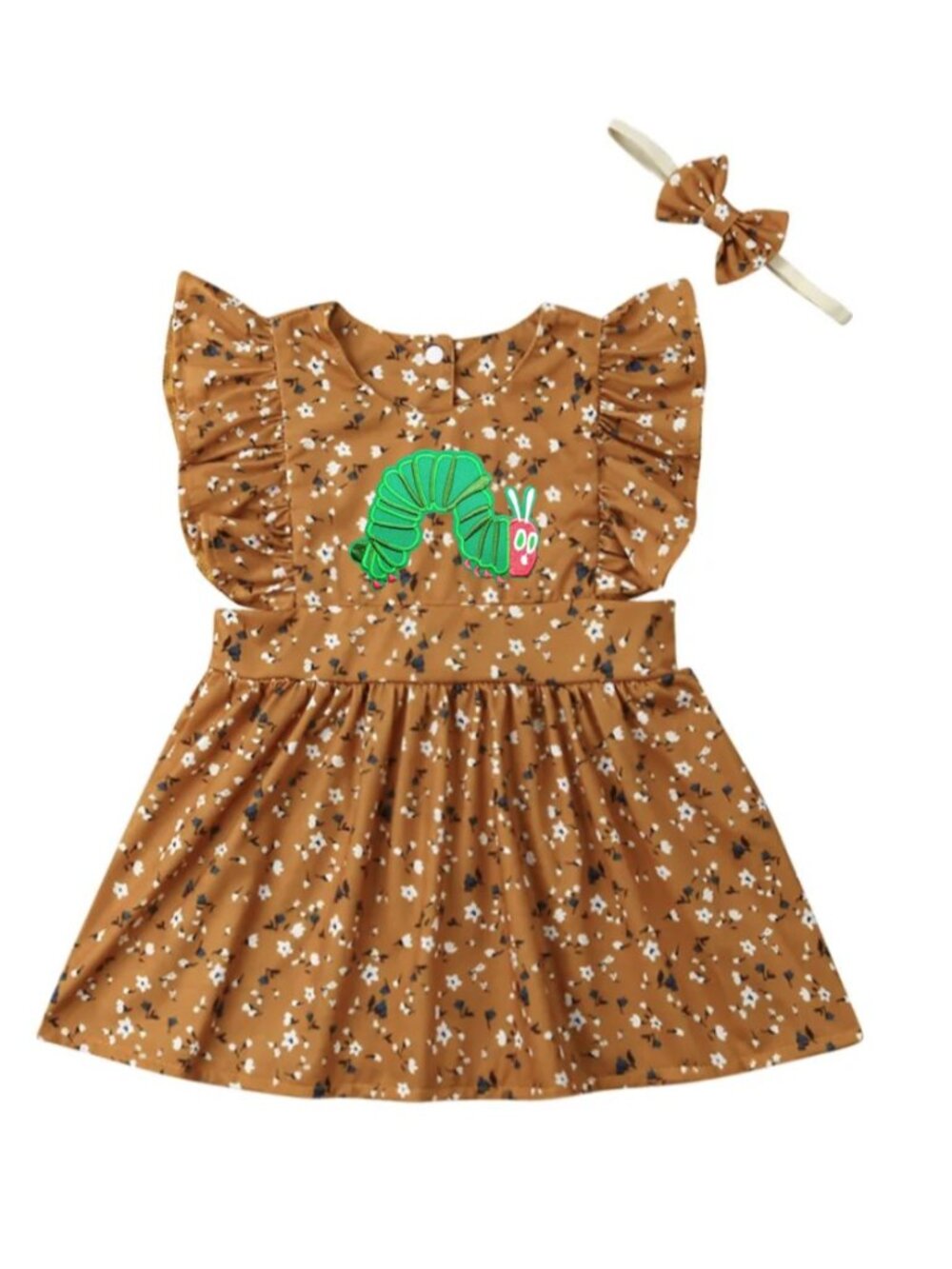 The Very Hungry Caterpillar Dress Fall Dress Girl Outfit Clothes